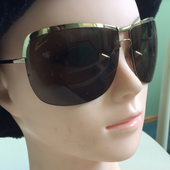 Gucci Oversized Aviator Sunglasses GG2795/S